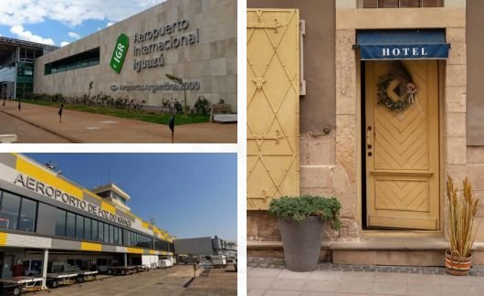 aeropuertos y hoteles